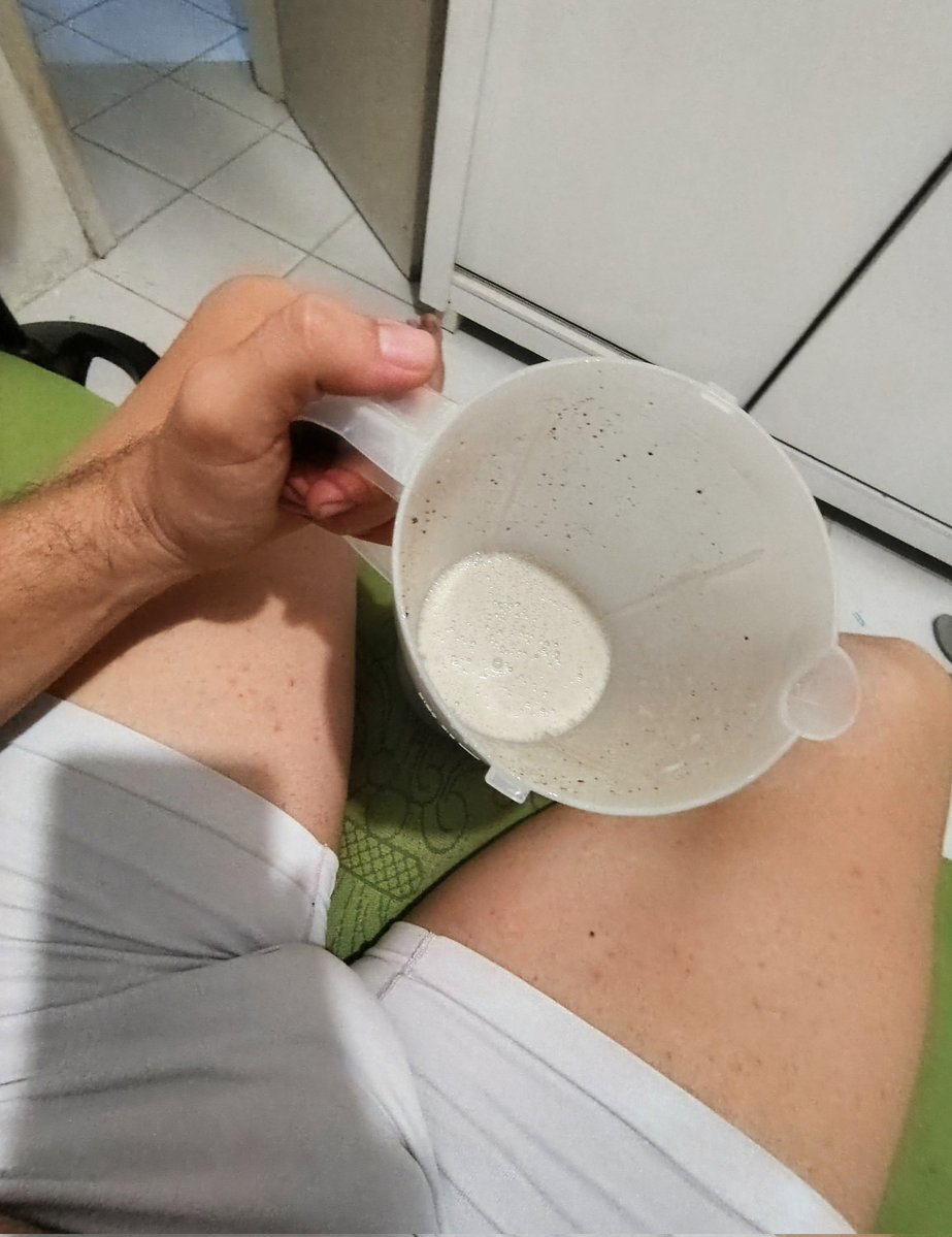 Quem tbm toma whey no copo do liquidificador?!