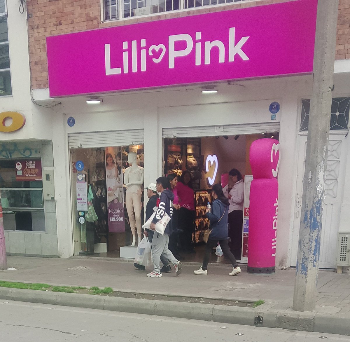 Lili Pink de Suba Rincón funcionando con normalidad 👍🏼