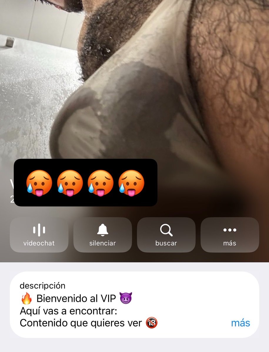Ya hay grupo de Telegram VIP 😈
