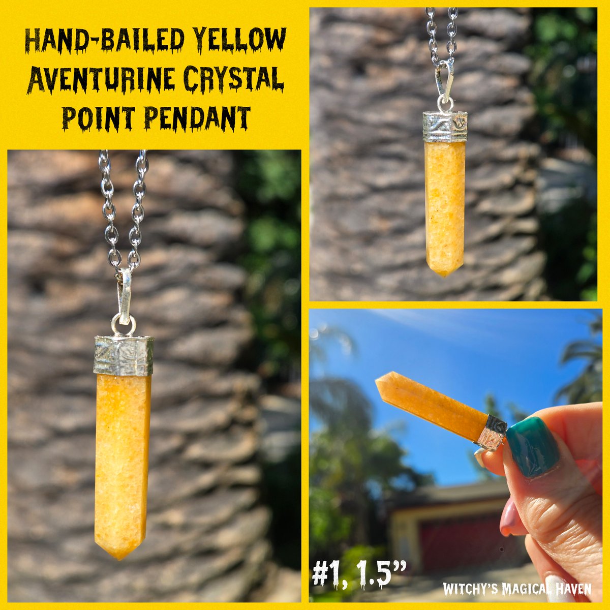 Witchy7's tweet image. Quick question: Why are you not at Witchy’s right now getting 20% off pendants and a free surprise one? The crows said it’s basically illegal to miss this.
witchys-magical-haven.sellfy.store
#crystals #necklace #shopsmall #jewelry #buy3get1free