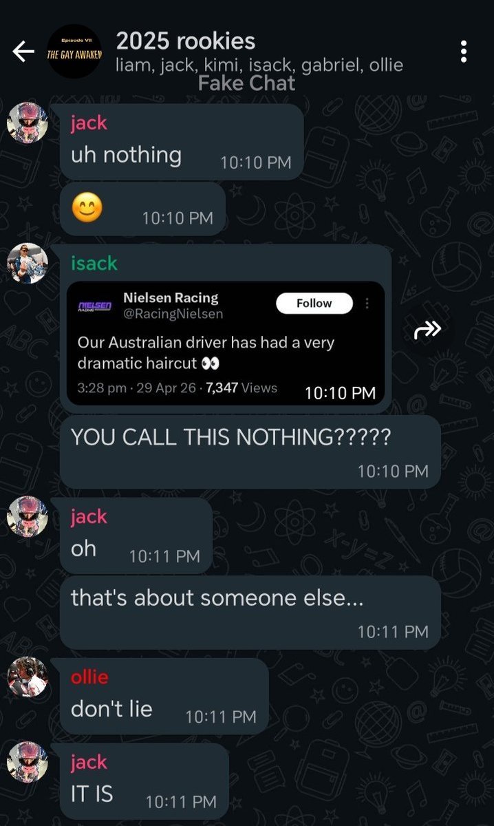 bearcon + liam's pr manager tweet media