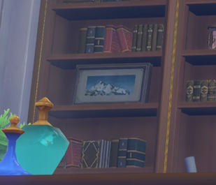 I was taking pics of Albedo's office for reference and istg he CANNOT love that mountain THIS BAD