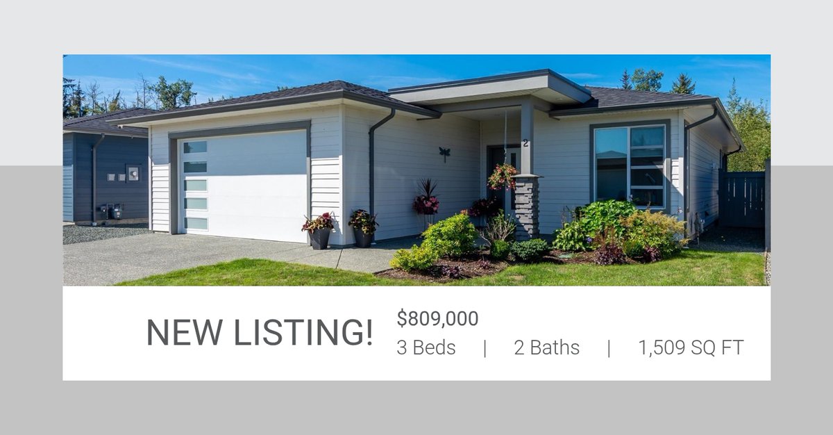 RealtorJudit's tweet photo. 📍 New Listing 📍 Take a look at this fantastic new property that just hit the market located at 2161 Evergreen Road #2 in Campbell River. Reach out here or at (250) 202-8666 for more information!

Listed by Tammy Forberg

🏡 #Judit... https://t.co/x8Z0dlp6p8 https://t.co/3FFDoYxS8r