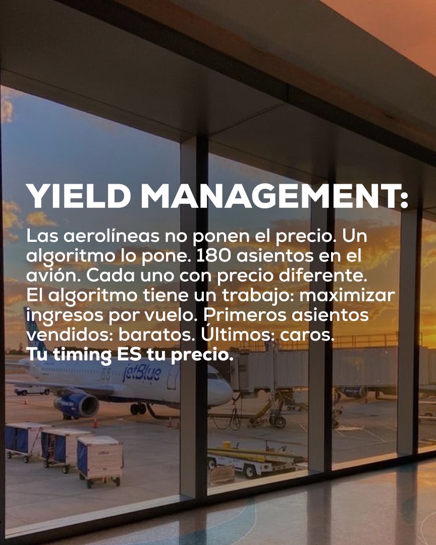 ticket_mx_'s tweet photo. $1,200 vs $3,800. Mismo vuelo. La diferencia? Timing. El precio de tu vuelo cambia decenas de veces entre que abre y despega. Saber cuándo está en el piso? Eso es poder. Link en bio.
#aviación #vuelos #vuelosbaratos #algoritmo #viaje #México #tips https://t.co/WzUVsXlMRM