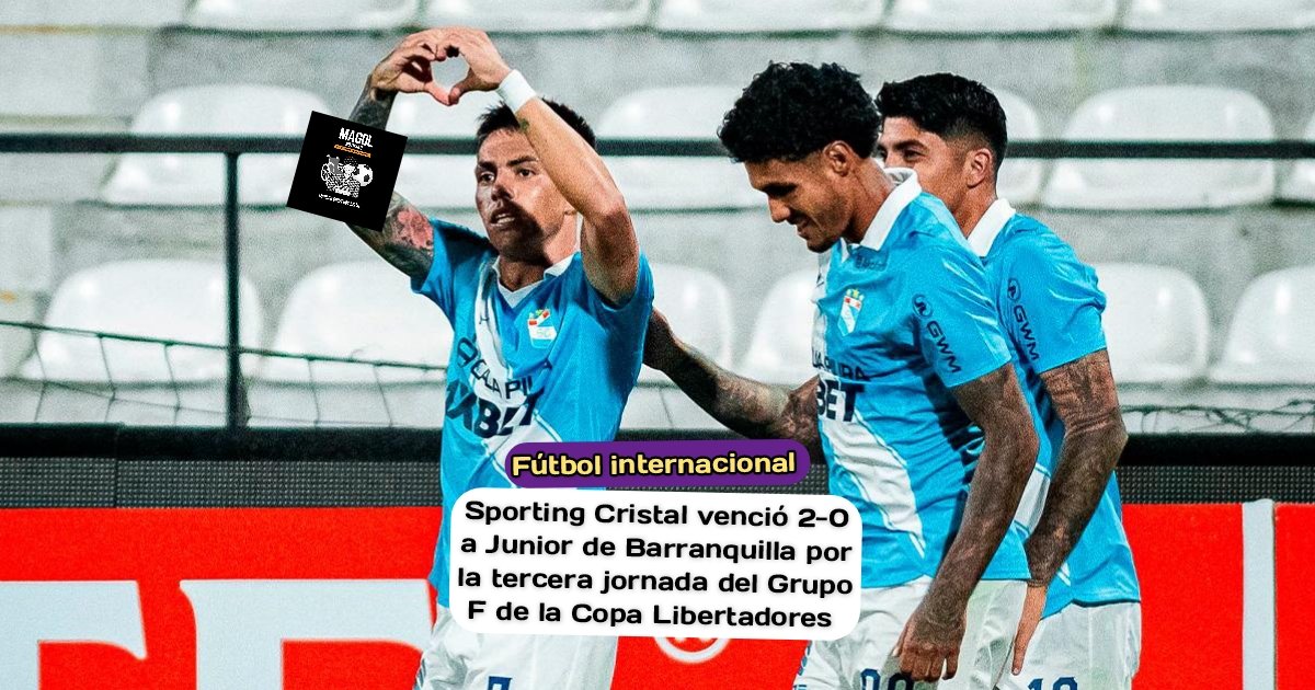 MarlonGodefroy1's tweet image. Sporting Cristal venció 2-0 a Junior de Barranquilla por la tercera jornada del Grupo F de la Copa Libertadores. 
#sportingcristal #junior