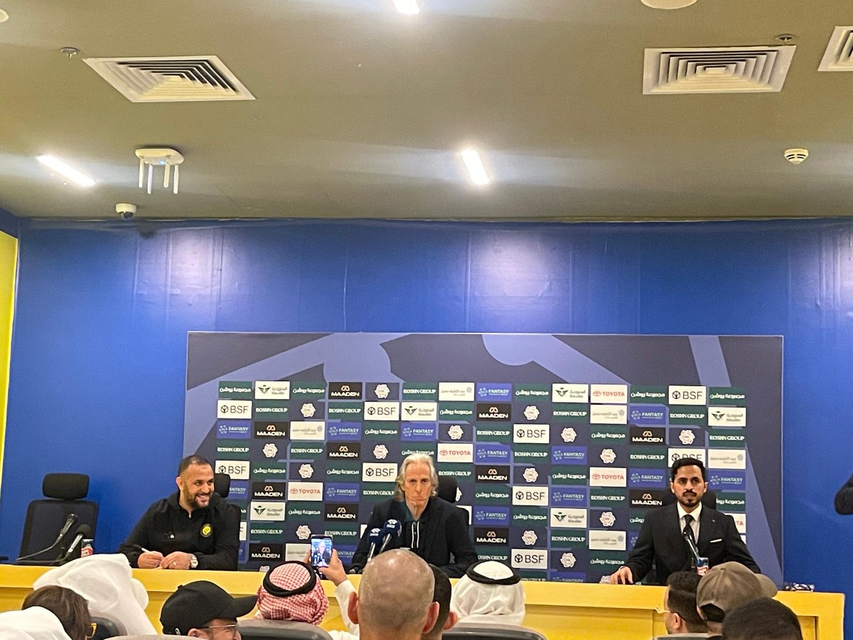 sport360Saudi's tweet photo. 🎙️ || مدرب #النصر خيسوس 🗣️🟡

📌 فوز صعب أمام فريق كبير ومنظم تكتيكيًا، لكن فريقنا أثبت أنه يملك نجومًا قادرين على حسم المواجهات. 
📌 جمهور النصر كان له تأثير كبير ، وكان أحد أهم أسباب الانتصار  ..
رسالتي لهم : لم نحقق شيئًا بعد، وما زلنا بحاجة لدعمكم ووقفتكم القوية فالمشوار لم ينتهي.
@abdularahman92 
#النصر_الأهلي
#دوري_روشن_السعودي🏆