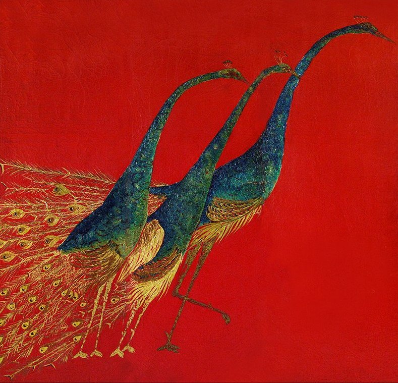 Robert Winthrop Chanler
Three Peacocks