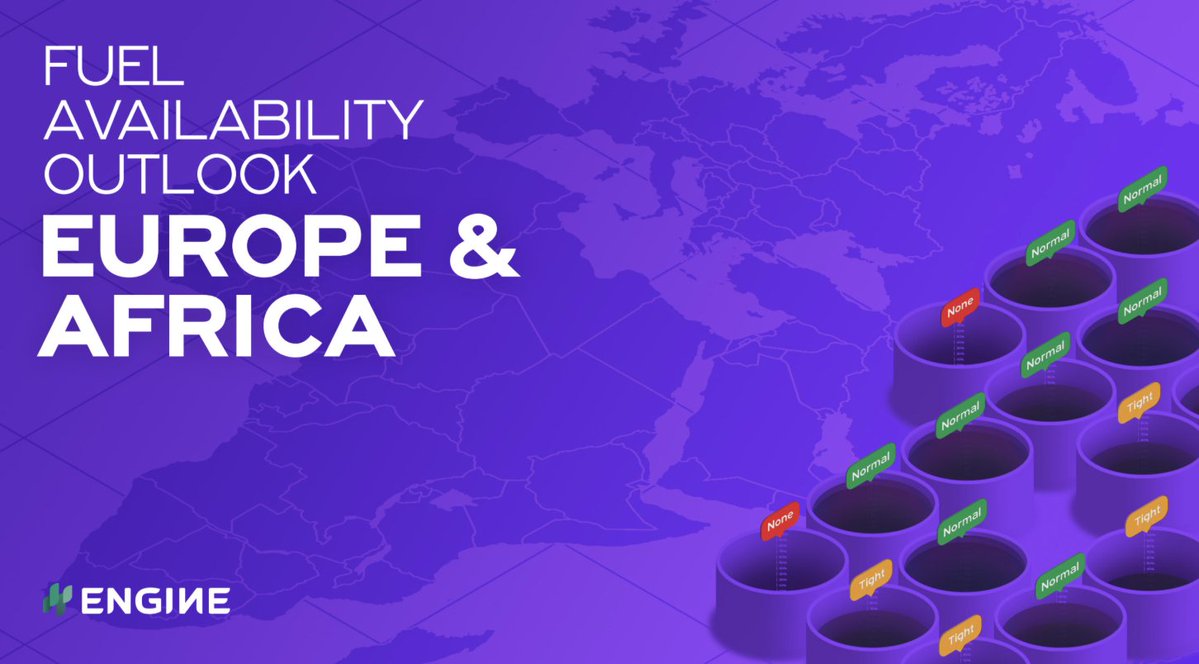 HELLENICSHIP's tweet image. ENGINE: Europe &amp;amp; Africa #Bunker #Fuel Availability #Outlook 
hellenicshippingnews.com/engine-europe-…