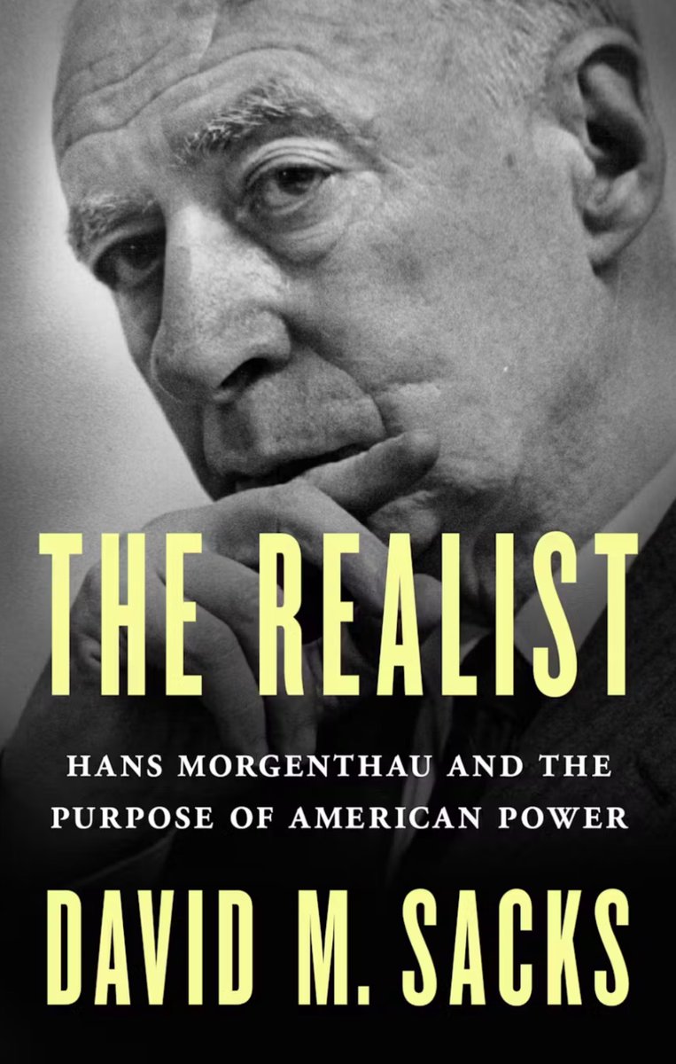 This looks great. Probably would pair well with my intellectual biography of Raymond Aron which will appear months after it: 
The Realist
Hans Morgenthau and the Purpose of American Power
Author: David M. Sacks
us.macmillan.com/books/97812503…