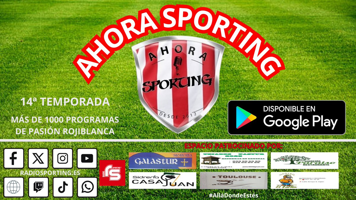 Ahora Sporting ! tweet media