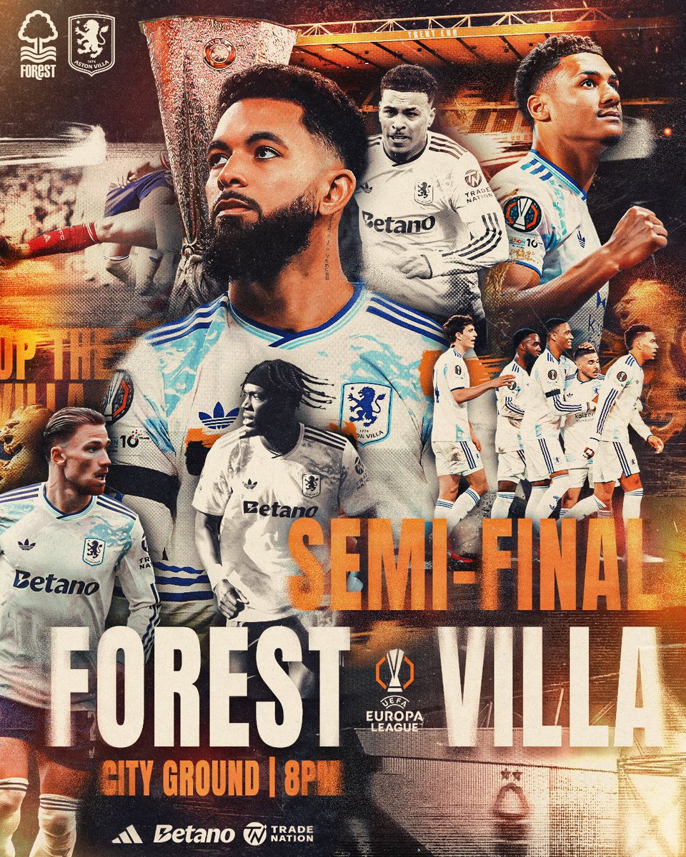 AVFCOfficial's tweet image. One objective in our minds — IT’S SEMI-FINAL MATCHDAY 😤 #UEL