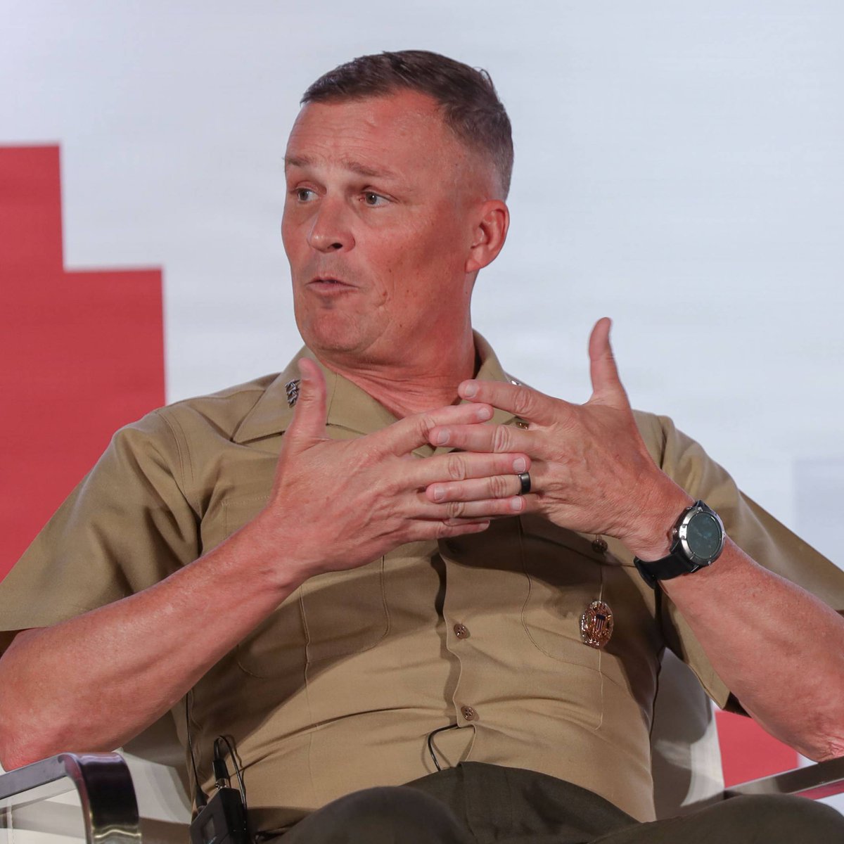 marforres's tweet image. U.S. Marine Corps Lt. Gen. Leonard F. Anderson, commander, Marine Forces Reserve and @MARFORSOUTH, addresses force readiness at @ModernDayMarine 2026 in Washington, D.C., April 29, 2026. #MARFORRES #ModernDayMarine #Readiness