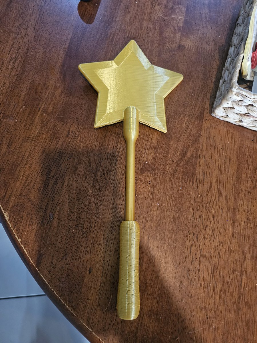 Duras_501st's tweet photo. Wife was jealous of the imperial credit card holders so had to print her a wand one https://t.co/FJGcsfTRO0