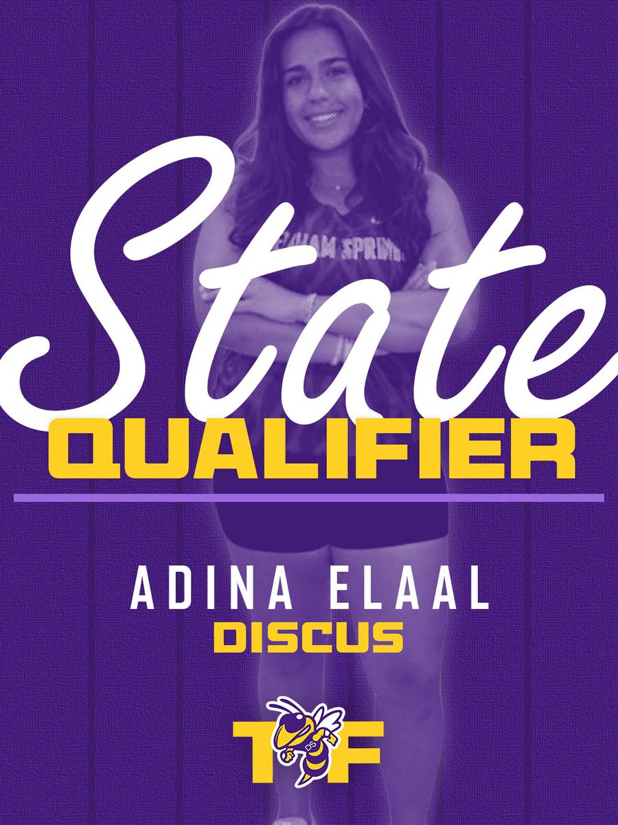 dsjacketstv's tweet photo. GOING TO STATE! 🏆

Adina Elaal advances to the LHSAA state meet in girls discus! https://t.co/5NC8mPDK2j