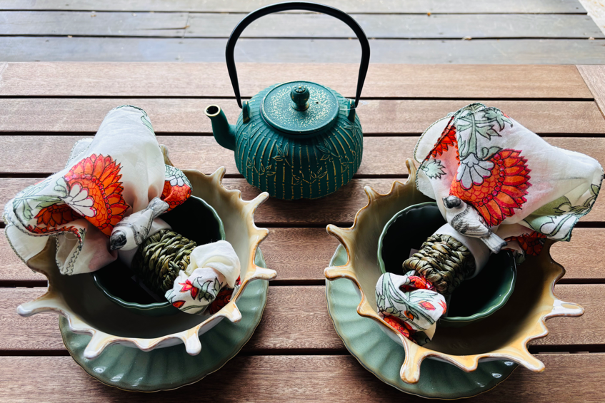 CoolAceDecatur's tweet image. Celebrate M🧡M this Mother’s Day! 🎉 How will you make her day memorable? #MothersDay #AceHardware #CityofDecatur Danica- Napkin Rings, Tea Life-Cast Iron Kettle, Block Printed Napkins, Fluted small green bowl, Sunburst Bowl