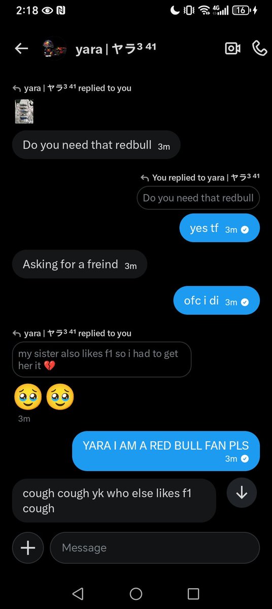 bearcon + liam's pr manager tweet media