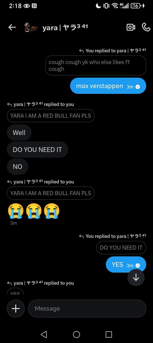 bearcon + liam's pr manager tweet media