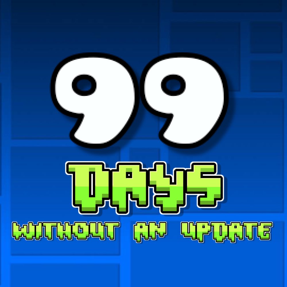 Days without a Geometry Dash Update tweet media