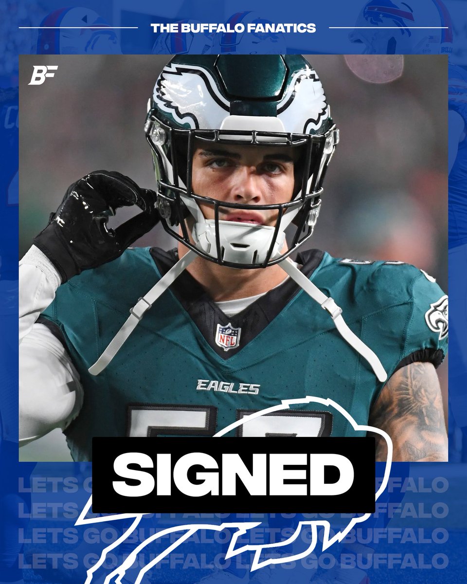 BfloFanatics's tweet image. The Bills announced they’ve signed FB Ben VanSumeren to a one-year contract.

#BillsMafia