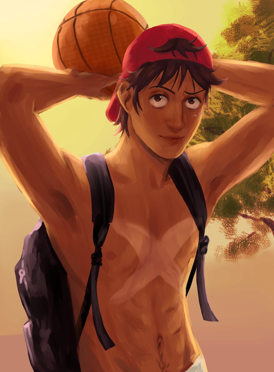 basketball player luffy