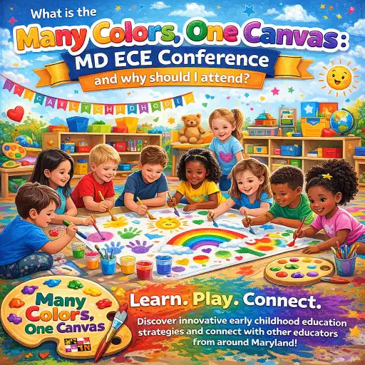 ChildCareEd's tweet image. #art #inclusion #training #Maryland What is the Many Colors, One Canvas: MD ECE Conference and why should I attend?: Many Colors, One Canvas: MD ECE Conference (August 20–21, 2026, Delaplaine Arts Center, Frederick, MD) is a hands-on professional… dlvr.it/TSHlwK