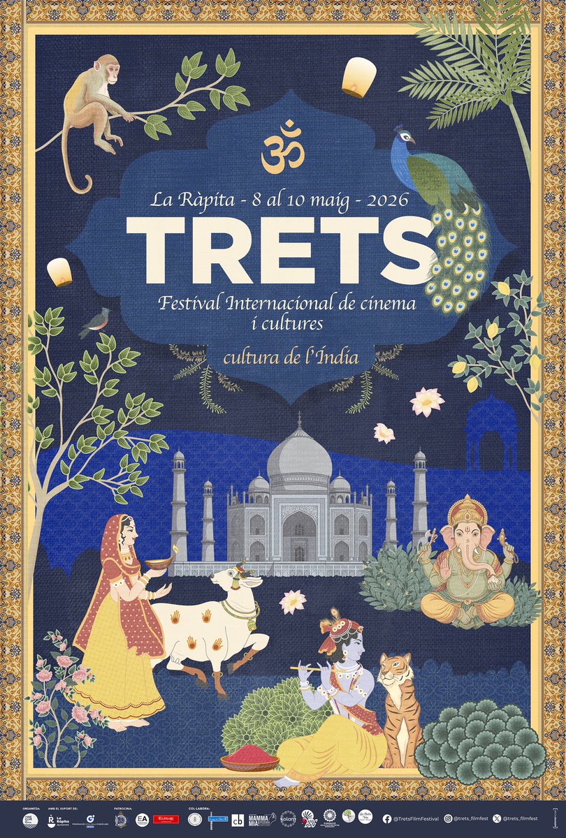 trets_filmfest's tweet photo. 📖 Hi ha festivals que es miren... i n’hi ha que es llegeixen. Obrim el llibre de 𝗧𝗥𝗘𝗧𝗦 Film Festival?

👉🏻 Full line-up! Podeu consultar el programa complet de 𝗧𝗥𝗘𝗧𝗦 aquí https://t.co/Lg9llj9lDJ o a l’enllaç de la bio
 
#TretsFilmFest #Trets2026 #LaRàpita #TerresdelEbre https://t.co/2Tn9JI77qI
