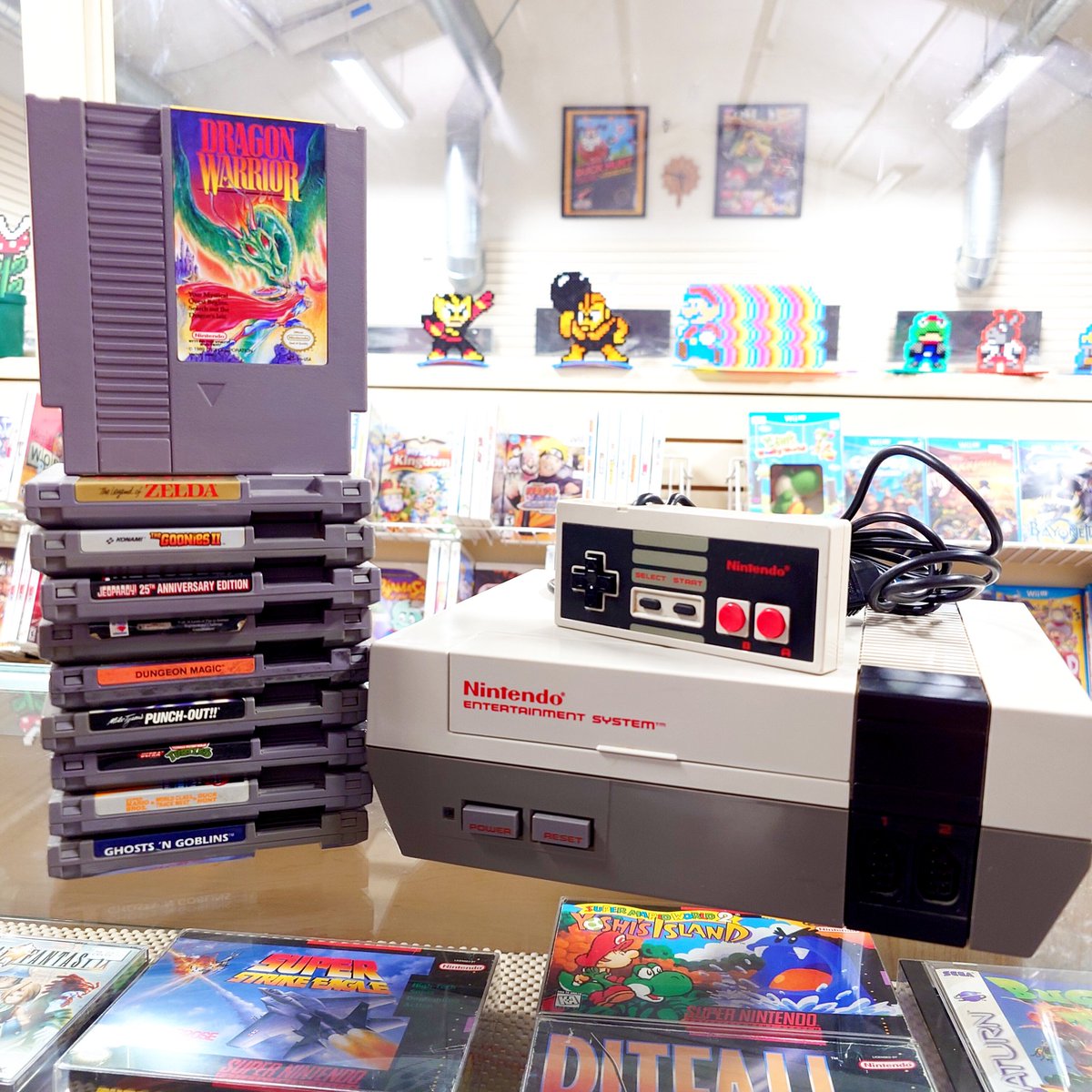 Game_Realms's tweet image. We got in #Nintendo #NES video games in stock at Game Realms in Burbank California!

We ship in USA! Come buy and &amp;amp; sell video games and gaming consoles.

#legendofzelda #dragonquest #tmnt #punchout