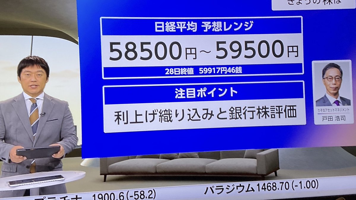 thth1768925's tweet image. #TOKYO
#モーサテ
#NY
#日経平均