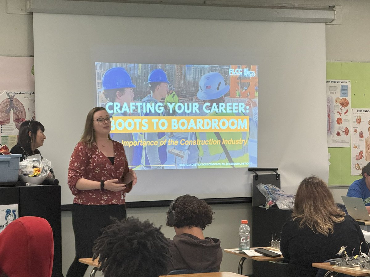 BrowardCTE's tweet image. Thank you to Florida Construction Connection for visiting Coral Springs High School during Apprenticeship Week! 🔧

Students explored construction careers &amp;amp; apprenticeship pathways. We appreciate your partnership!

#CTACE #ApprenticeshipWeek #CareerReady