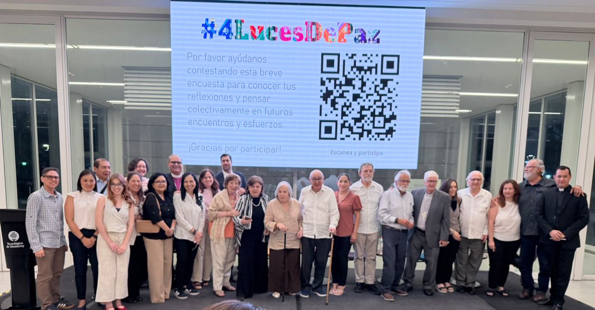 EMValores's tweet photo. Ayer los "Constructores de Paz" presentamos "4 Luces de Paz: 4 Obispos que dejaron huella" en el @TECcampusMTY , también contamos con la participación del Consejo de Diálogo Interreligioso e Intercultural N.L.

Muchas gracias a quienes hicieron posible este evento.
@cricritre https://t.co/J7CvHt39b9