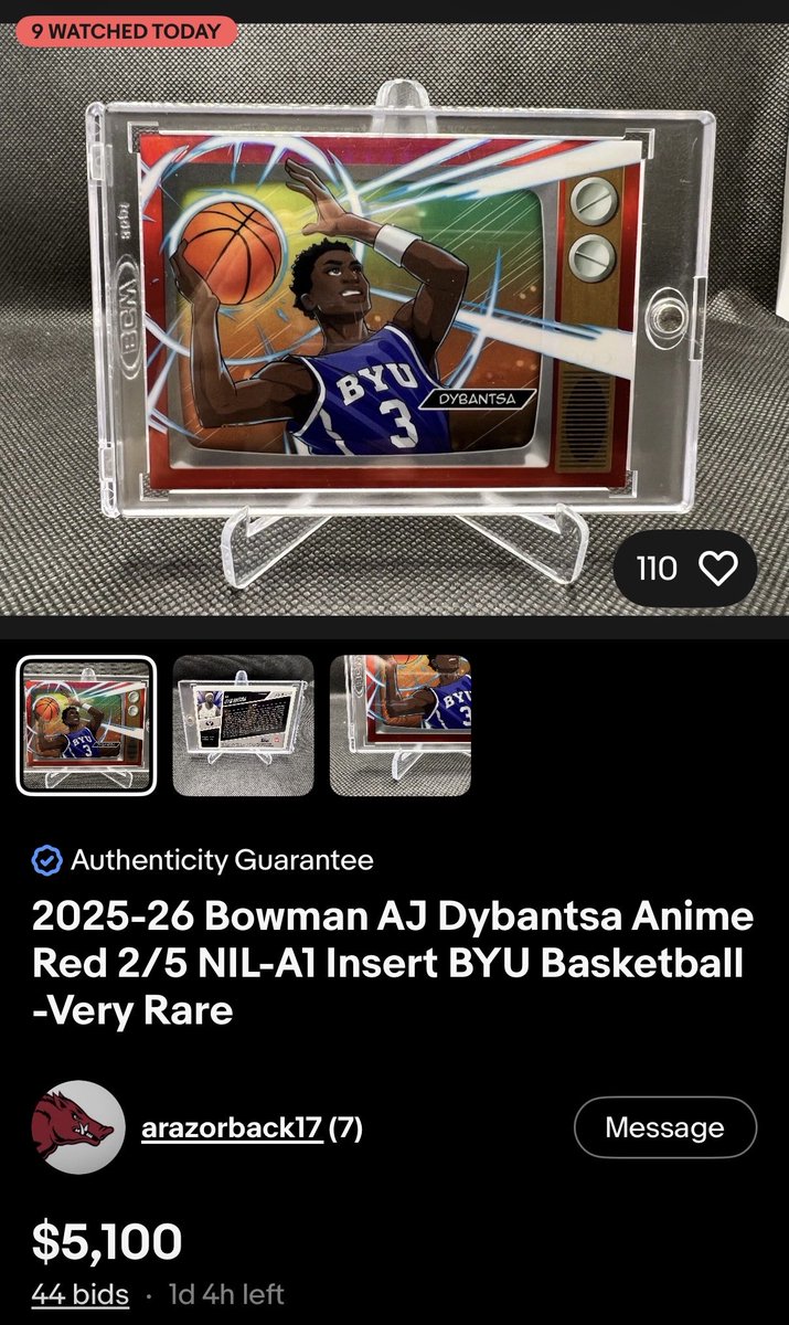 BetArkSports's tweet photo. @CardPurchaser what do you believe this is worth? https://t.co/qSaBK8D1Ch