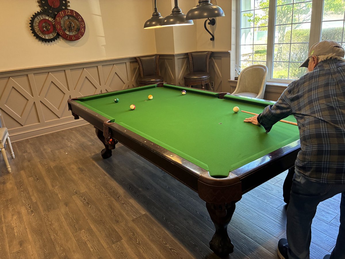 ATeamPoolTable's tweet image. New English green felt🎱👌
A-Team Pool Table Services
Call us at: (201) 538-5428

#pooltableservices #pooltable #billiards #newjersey #newyork #billiardtable #pooltablerefelting #pooltablemoving #pooltablemove #pooltablesetup #pooltablerepair #moving #relocate #pooltables #nj #ny