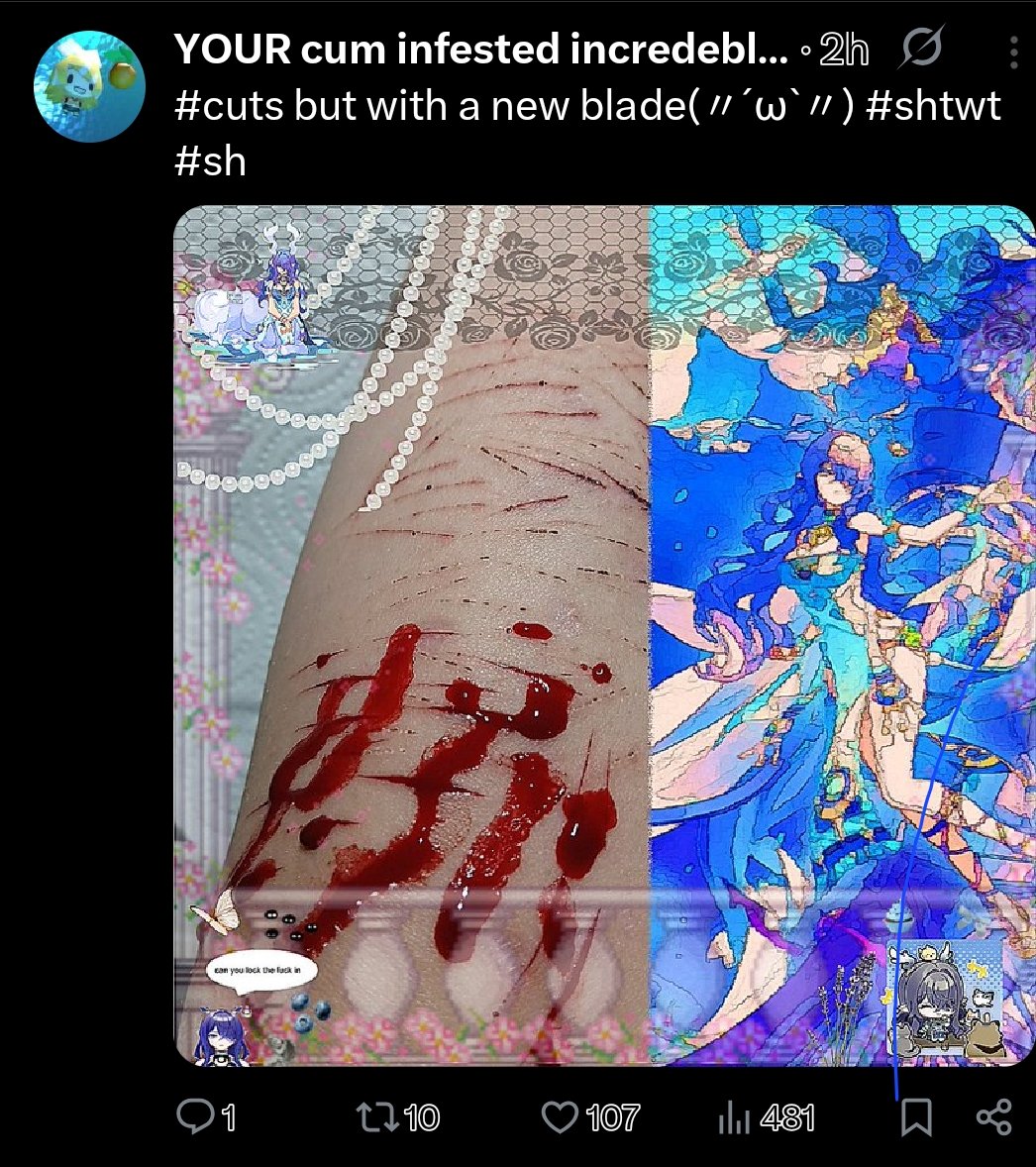 YOUR cum infested incredebly 𝓱𝓸𝓻𝓷𝔂 sock📺🦋 tweet media