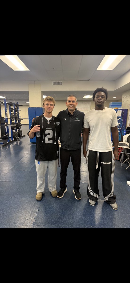 davinlemire2's tweet photo. Thank you @RonnieFouch for stopping by today to check us out!! @GoCampbellFBGA https://t.co/rbo4k3GFfq