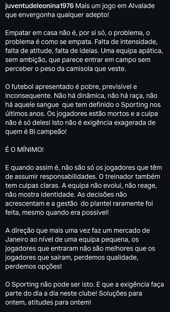 Mensagem Juve Leo