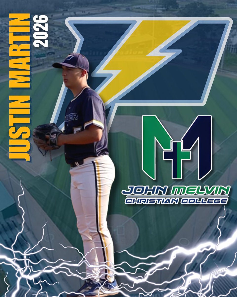 PowerBSB's tweet image. Congratulations to 2026 Justin Martin on his commitment to John Melvin Christian College! ⚡️

@PerfectGameUSA @curve_sports @jmart_mdca 
#PowerUp #More4Most
