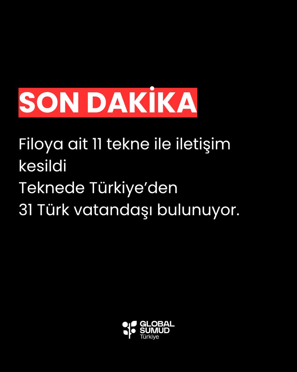 Global Sumud Filosu Türkiye tweet media