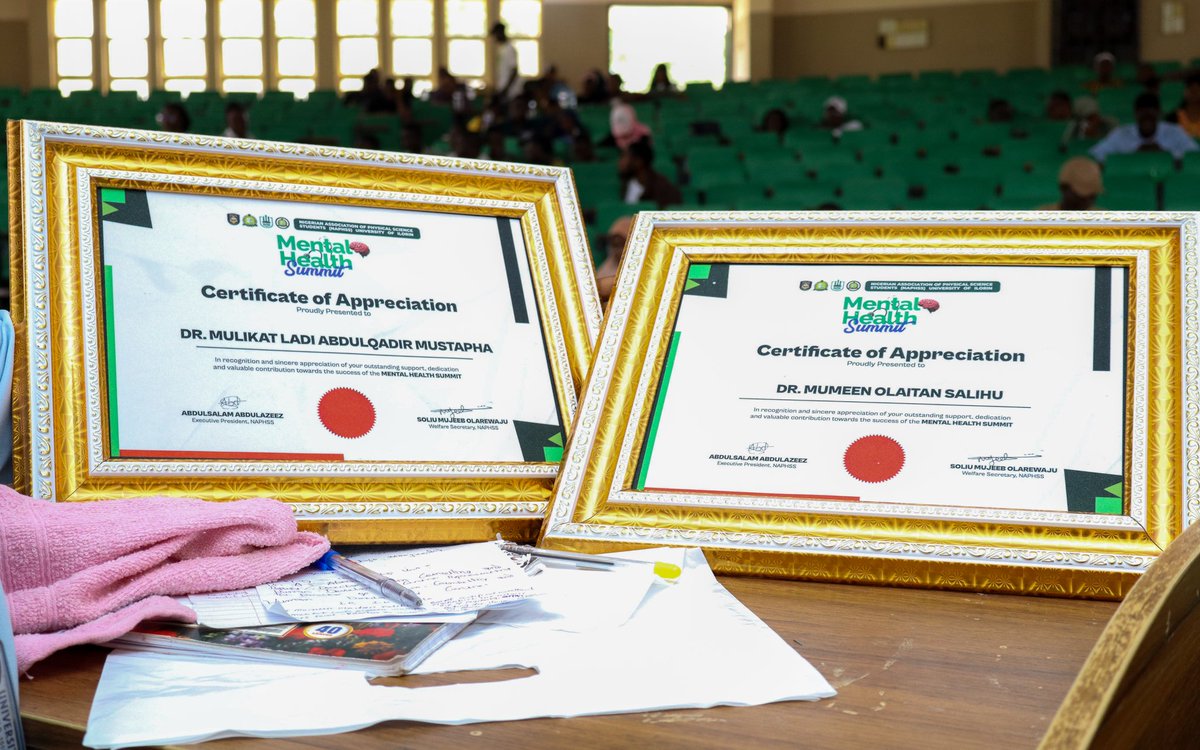 Pelly_00's tweet photo. Yesterday, the Mental Health Summit organized by the Welfare Secretary of NAPHSS, University of Ilorin @OLAREWAJU690381 was successfully held, and I’m glad I had the opportunity to contribute as the graphic designer for the event. https://t.co/KmRXdwShdY