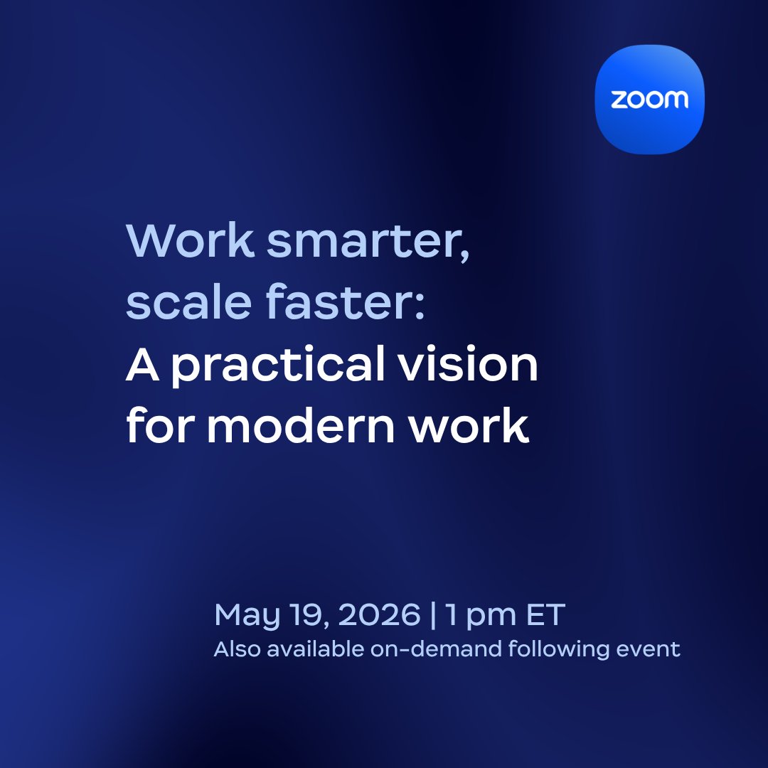Zoom tweet media