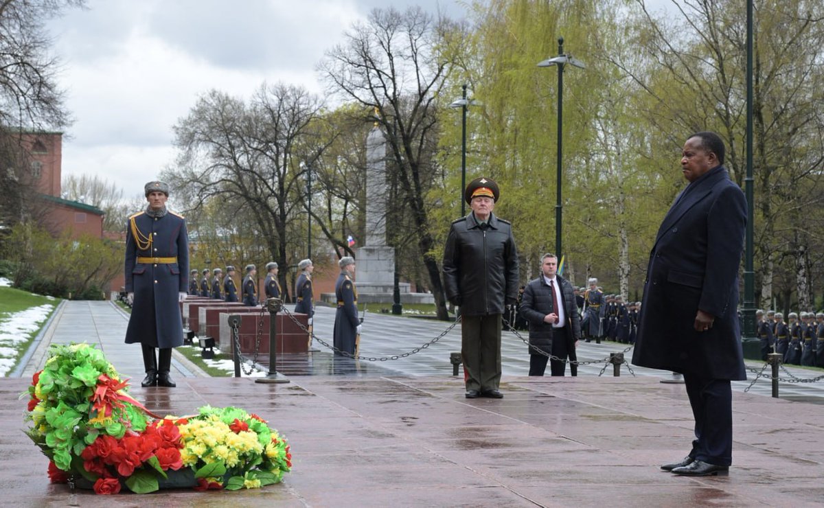 mae_rusia's tweet image. 🇷🇺🇨🇬 El 29 de abril, el Presidente ruso, Vladímir #Putin, recibió al Presidente de la República del Congo @SassouNGuesso_ quien llegó a Rusia para una visita de Estado.

💬 Su visita beneficiará el desarrollo de relaciones entre #RusiaRepúblicaDelCongo.

t.me/MAERusia/7810