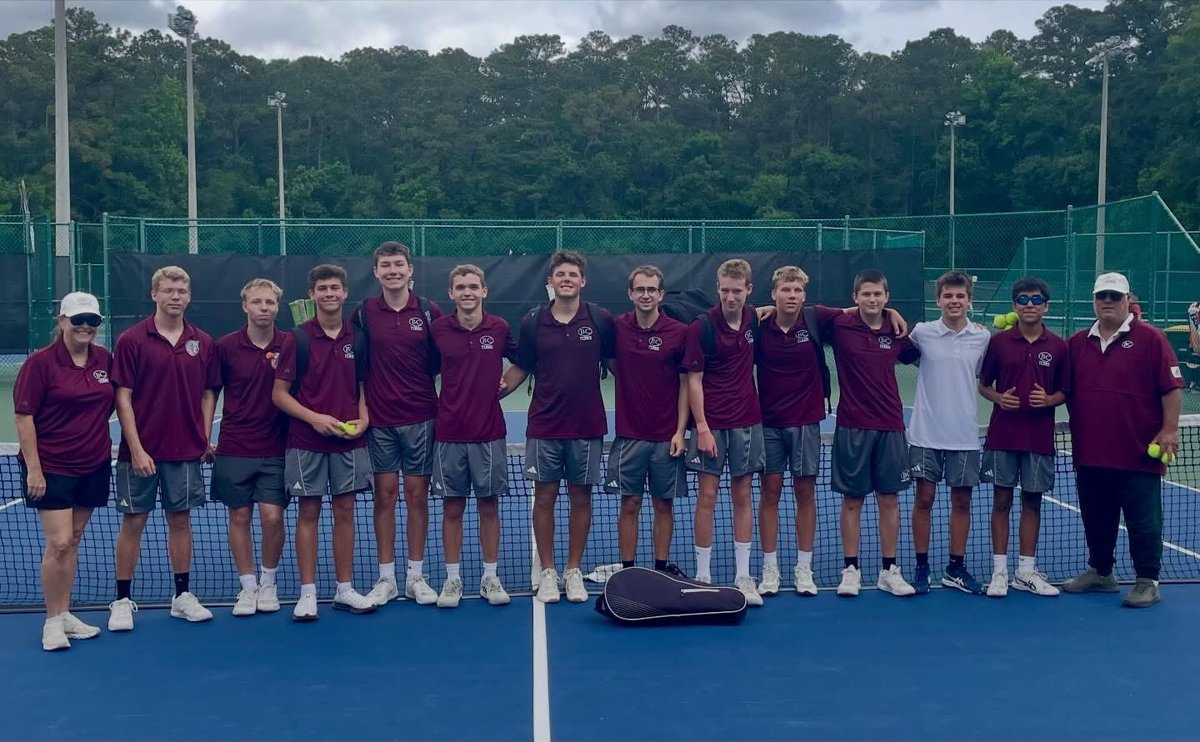 TheBC400's tweet image. Best of luck to Benedictine Military School’s tennis team, which will play Cambridge in the third round of the GHSA Class AAAA playoffs at 11 a.m. Friday at Bacon Park! #thebc400 #NextLevelBC #Savannah