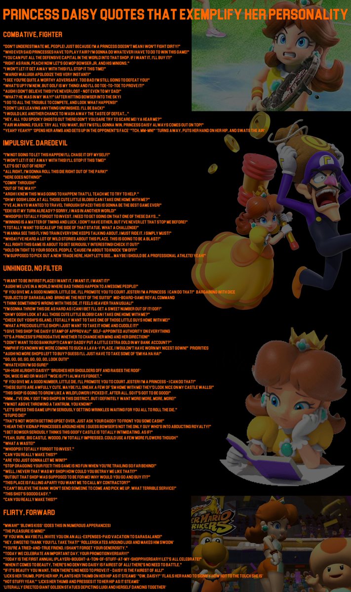Redheaded Tomboy Princess Daisy tweet media