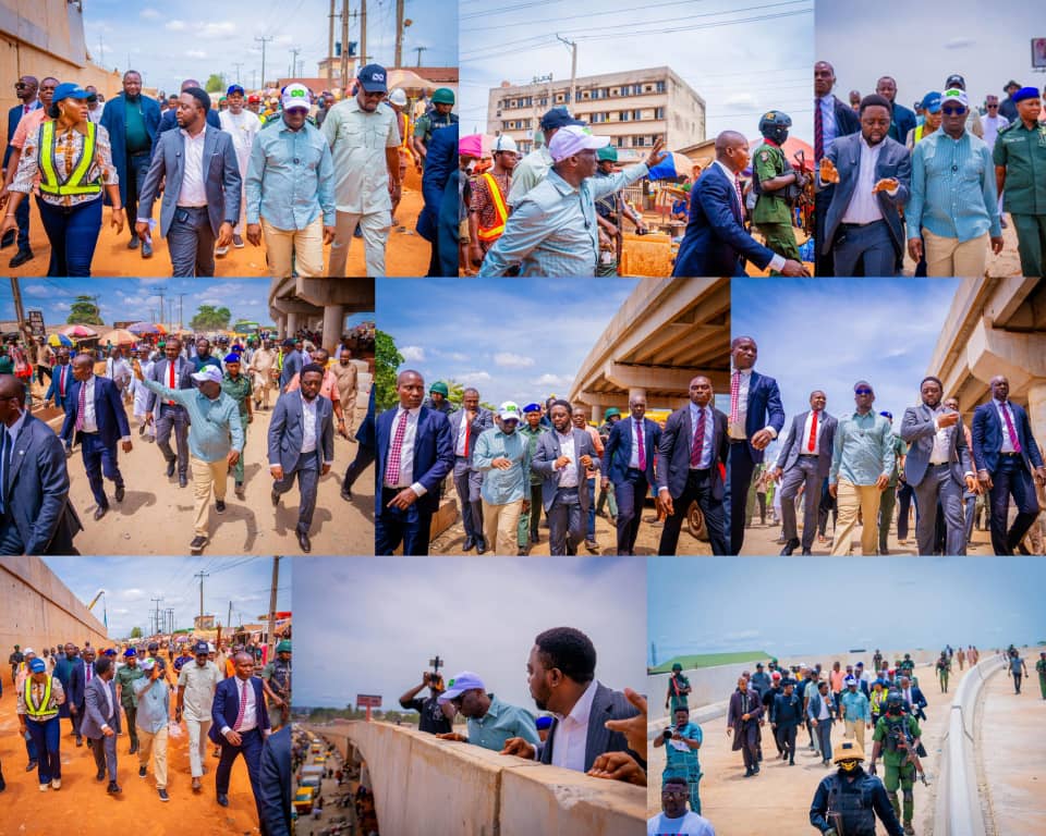 POhikhuare66944's tweet image. 🚧 Gov Okpebholo inspects Ikpoba Hill Flyover with Channels TV’s Seun Okinbaloye

👏 Residents at Ramat Park hail progress, chanting in support as project hits over 90% completion

✅ Set to ease traffic &amp;amp; boost connectivity in Benin City

#EdoState #Infrastructure #BeninCity
