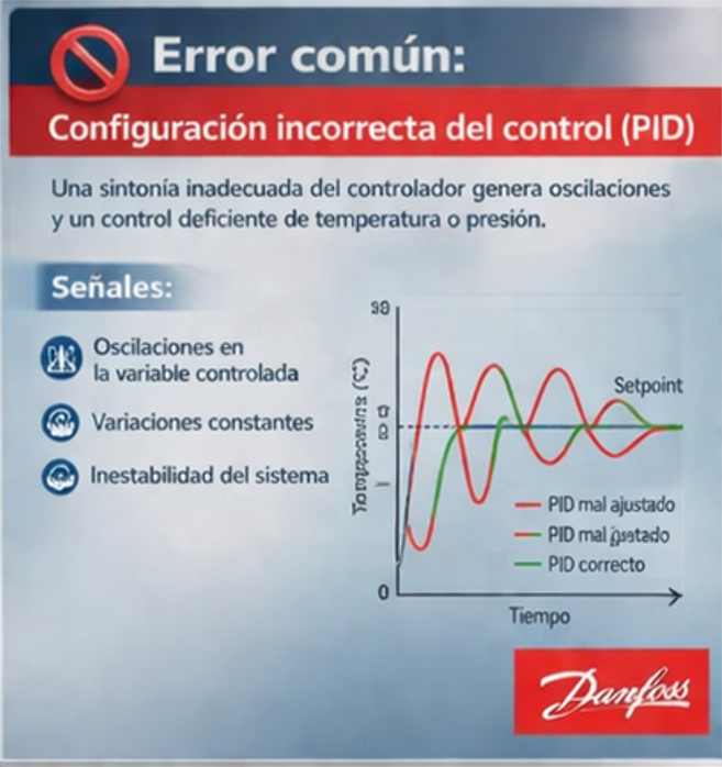 ThermoheatingS's tweet image. ⚠️ Error común: Configuración incorrecta del control (PID)

Una mala configuración del PID puede generar inestabilidad, sobreoscilaciones o respuesta lenta, afectando el rendimiento y la eficiencia del sistema.

🌐 comercialthermohea.wixsite.com/thermoheating

#thermoheating #Danfoss #ErroresComunes