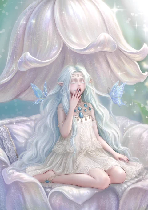 セラフィナ #oc #一次創作 #elf