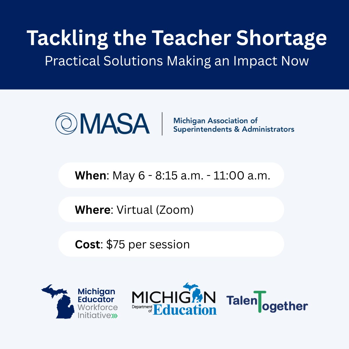 Michigan Educator Workforce Initiative tweet media