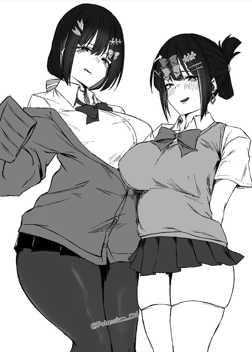 #今月描いた絵を晒そう
今月はモノクロばっかり 