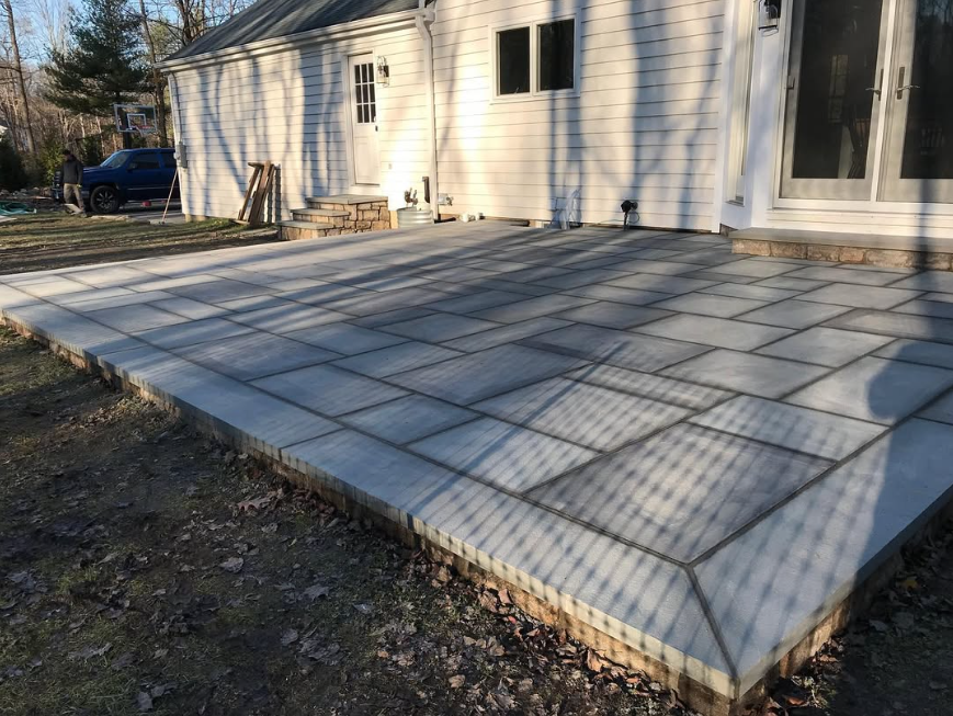 DevineBi's tweet photo. The perfect patio for this warm season is just around the corner with Devine Bros! 🌟

Our team specializes in turning your vision into reality. https://t.co/JIS1yKeAC3