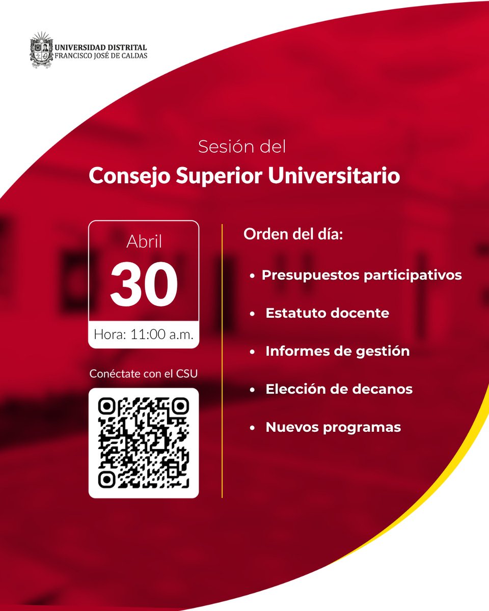 FORO ABIERTO CSU UD tweet media