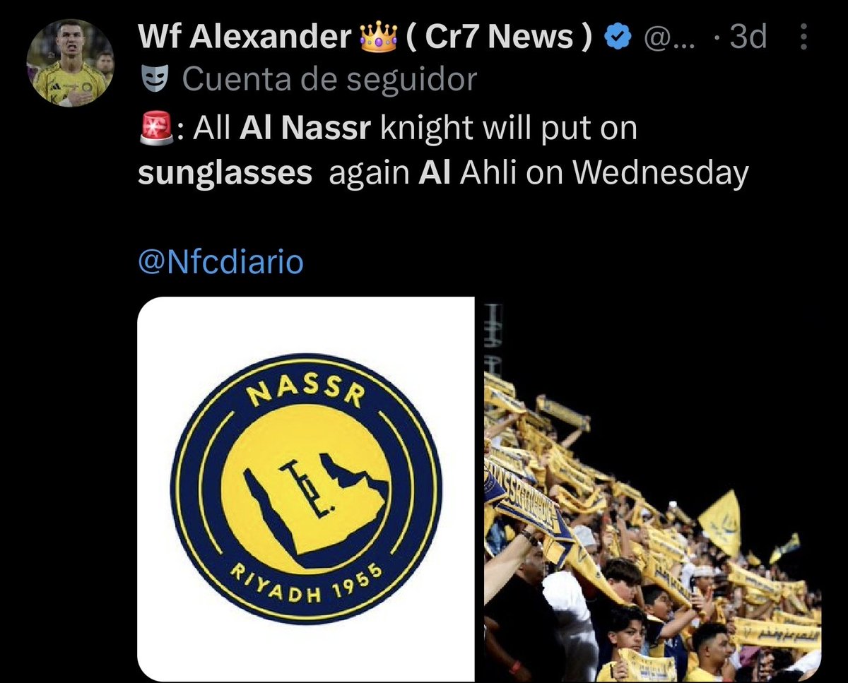 CR7 Fortinero tweet media